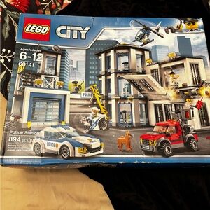 LEGO City Police Station Building Set - Blue, White, Red 60141